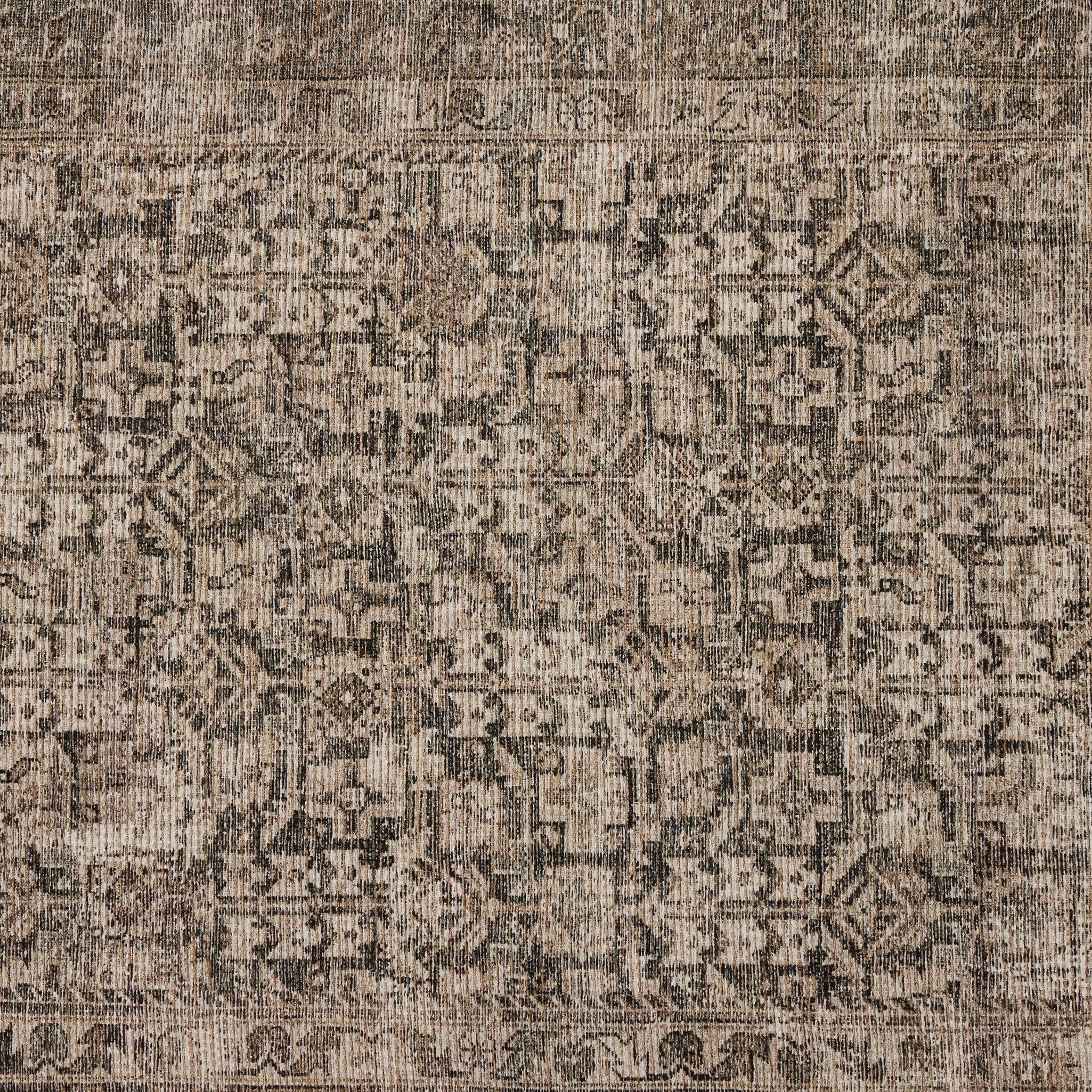Power-loomed in Egypt, a textural jute-blend area rug is printed to mimic an authentic vintage rug design.Overall Dimensions30.00"w x 0.50"d x 90.00"hFull Details &amp; SpecificationsTear SheetCleaning Code : X (vacuum Or Light Brush, No Cleaning Products Amethyst Home provides interior design, new home construction design consulting, vintage area rugs, and lighting in the Omaha metro area.