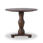 Inspired by Romanian sculptor Constantin BrÃ¢ncu?i, a classic pedestal table of mixed character woods works a heritage look into the home.Collection: Theor Amethyst Home provides interior design, new home construction design consulting, vintage area rugs, and lighting in the Houston metro area.