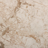 Solid marble sheets are laminated to create cubed cradle bases for a thick-cut tabletop. Heavy veining and natural swirls speak to the nature of marble, with each piece being entirely unique.Collection: Elemen Amethyst Home provides interior design, new home construction design consulting, vintage area rugs, and lighting in the Boston metro area.
