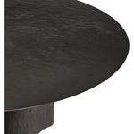 By the makers at Van Thiel, known for their antique-inspired pieces and hand-applied finishes. Solid iron with a textured bronze finish forms this unique, structured end table with industrial vibes.Collection: Van Thie Amethyst Home provides interior design, new home construction design consulting, vintage area rugs, and lighting in the Nashville metro area.