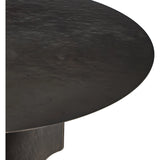 Featuring Round Bronze Side Table In Solid Iron by Four Hands at Amethyst Home. By the makers at Van Thiel, known for their antique-inspired pieces and hand-applied finishes. Solid iron with a textured bronze finish forms this unique, structured end table with industrial vibes.Overall Dimensions: 35.5"W x 35.5"L x 30"H
Collection: Van ThielColors: Bronze Ha. Amethyst Home provides interior design, new home construction design consulting, vintage area rugs, and lighting in the Nashville metro area.