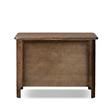Featuring Russ Aged Oak Nightstand by Four Hands at Amethyst Home. Like an heirloom nightstand with two roomy drawers, this aged oak design has room for it all. Detailed with an overhang surface, carved edges top to bottom, angled legs and oval drawer pulls finished in dark gunmetal.
Collection: BoltonColors: Aged Oak, Aged Oak VeneerMaterials: Solid Oak,. Amethyst Home provides interior design, new home construction design consulting, vintage area rugs, and lighting in the Los Angeles metro area.