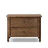Featuring Russ Aged Oak Nightstand by Four Hands at Amethyst Home. Like an heirloom nightstand with two roomy drawers, this aged oak design has room for it all. Detailed with an overhang surface, carved edges top to bottom, angled legs and oval drawer pulls finished in dark gunmetal.
Collection: BoltonColors: Aged Oak, Aged Oak VeneerMaterials: Solid Oak, Oak V. Amethyst Home provides interior design, new home construction design consulting, vintage area rugs, and lighting in the Miami metro area.