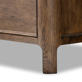 Featuring Russ Aged Oak Nightstand by Four Hands at Amethyst Home. Like an heirloom nightstand with two roomy drawers, this aged oak design has room for it all. Detailed with an overhang surface, carved edges top to bottom, angled legs and oval drawer pulls finished in dark gunmetal.
Collection: BoltonColors: Aged Oak, Aged Oak VeneerMaterials: Solid O. Amethyst Home provides interior design, new home construction design consulting, vintage area rugs, and lighting in the Salt Lake City metro area.