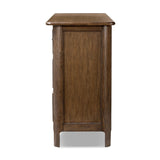 Featuring Russ Aged Oak Oversized Dresser by Four Hands at Amethyst Home. Like an heirloom dresser with three smaller drawers up top, this aged oak design has room for it all. Detailed with an overhang surface, carved edges top to bottom, angled legs and oval drawer pulls finished in dark gunmetal.
Overall Dimensions: 21.0" L x 72.0" W x 38.75" H
Collection: Bo. Amethyst Home provides interior design, new home construction design consulting, vintage area rugs, and lighting in the Miami metro area.