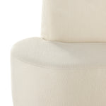 Featuring Sanda Kerbey Ivory Dining Banquette by Four Hands at Amethyst Home. Featuring a dramatically shaped and tightly tailored look, the Sanda dining banquette in an ivory high-performance fabric places a sensible twist on an elegant dining bench.
As shown with a 60” round dining table.
Overall Dimensions: 122.50"W x 74"L x 35.50"HColors: Kerbey IvoryMaterials: 96% Pl, 4% PcFabric: P. Amethyst Home provides interior design services, furniture, rugs, and lighting in the Dayton, Ohio metro area.