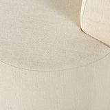 Featuring Sanda Kerbey Ivory Dining Banquette by Four Hands at Amethyst Home. Featuring a dramatically shaped and tightly tailored look, the Sanda dining banquette in an ivory high-performance fabric places a sensible twist on an elegant dining bench.
As shown with a 60” round dining table.
Overall Dimensions: 122.50"W x 74"L x 35.50"HColors: Kerbey IvoryMaterials: 96% Pl, 4% PcFabric: Per. Amethyst Home provides interior design services, furniture, rugs, and lighting in the Scottsdale metro area.