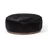 Featuring Sinclair Dark Hair Large Round Ottoman by Four Hands at Amethyst Home. This large, round ottoman of textural hair-on hide brings with it a hip retro vibe as a coffee table or extra seating. Covered in soft and luminous black hair-on hide, which is naturally warm and textural with authentic highlights.
Overall Dimensions: 36"W x 36"L x 14.50"H
Collection: WestgateColors: Ru. Amethyst Home provides interior design, new construction, custom furniture, and area rugs in the Austin metro area.