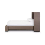 Featuring Sophia Rhett Mink Bed by Four Hands at Amethyst Home. A shorter wingspan and geometric cutouts define this modern-day shelter wingback bed, designed for comfort from every angle. Upholstered in a natural taupe fabric with subtle texture and a soft hand.
Queen: 69.50"w x 93.00"d x 52.00"hKing: 86.00"w x 93.00"d x 52.00"h
Collection: NorwoodColors: Rhet. Amethyst Home provides interior design, new home construction design consulting, vintage area rugs, and lighting in the Miami metro area.