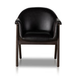 Inspired by traditional Scandinavian styling, the Sora Black Dining Armchair is defined by clean lines and light woods with naturally beautiful graining patterns, while contemporary touches like color pops, metal finishes and leather detailing add fresh-feeling contrast. Amethyst Home provides interior design services, furniture, rugs, and lighting in the Calabasas metro area.
