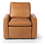 A modern take on the traditional recliner chair. Customize your comfort level with the push of hidden buttons with pieces in our Power Motion collection. Recliner features a slightly higher seat and backrest, low, sleek arms, and a motion footrest. Plush feather-blend cushions create a relaxed look and feel. Amethyst Home provides interior design, new home construction design consulting, vintage area rugs, and lighting in the Nashville metro area.