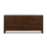 Featuring Torrington Umber Oak 6 Drawer Dresser by Four Hands at Amethyst Home. Straight planks of solid umber oak and veneer encase this spacious dresser for an understated modern look. Deep wood grain adds natural character.
Overall Dimensions: 20.0" L x 75.0 " W x 34.0" H
Collection: HamiltonColors: Umber Oak ,Umber Oak VeneerMaterials: Resawn Oak ,Oak . Amethyst Home provides interior design, new home construction design consulting, vintage area rugs, and lighting in the Washington metro area.