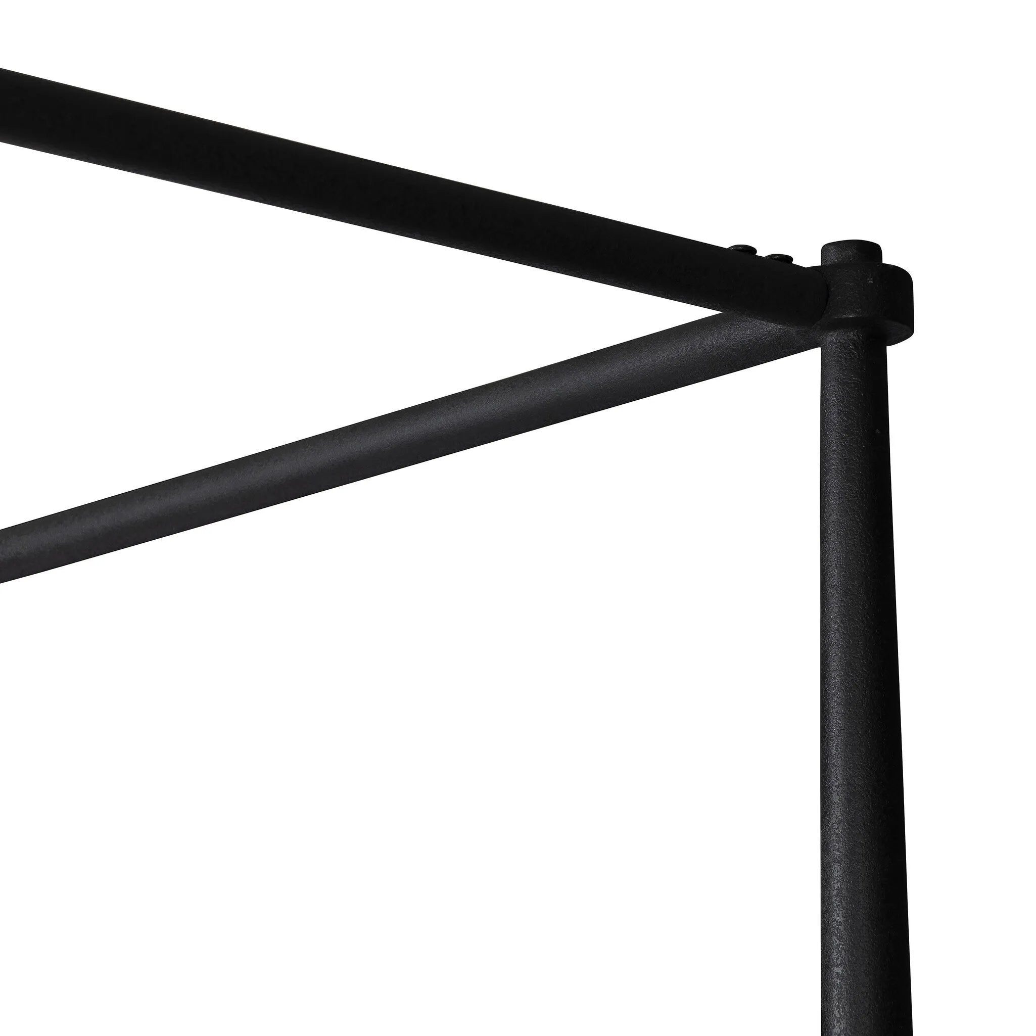 Featuring Xander Savoy Parchment Canopy Bed by Four Hands at Amethyst Home. Streamlined and refined. Tapered at the top and bottom, this textured black iron canopy bed fashions a comfortable headboard upholstered in a classic cream hue for contrast.
Queen: 63.75"w x 88.00"d x 85.00"hKing: 79.75"w x 88.00"d x 85.00"h
Collection: WestgateColors: Savoy Par. Amethyst Home provides interior design, new home construction design consulting, vintage area rugs, and lighting in the Newport Beach metro area.