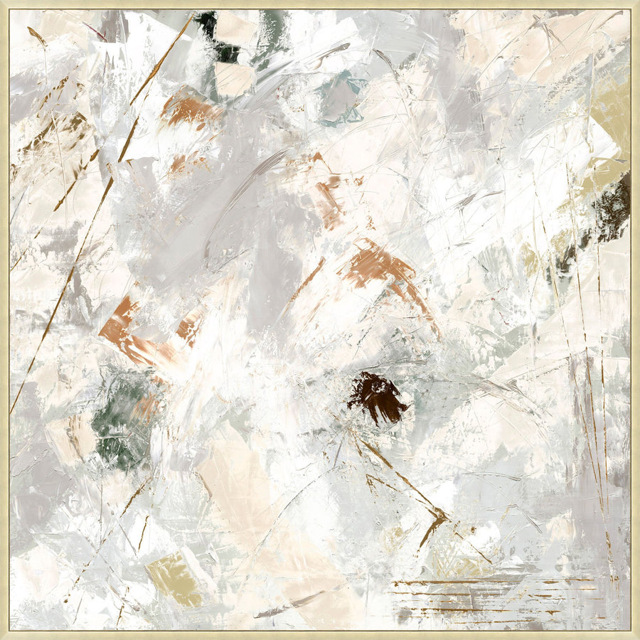  The Garden Moment 1 art piece is a chic addition to your space. The abstract view of the art brings a sense of peace and comfort to any room. Amethyst Home provides interior design services, furniture, rugs, and lighting in the Kansas City metro area.