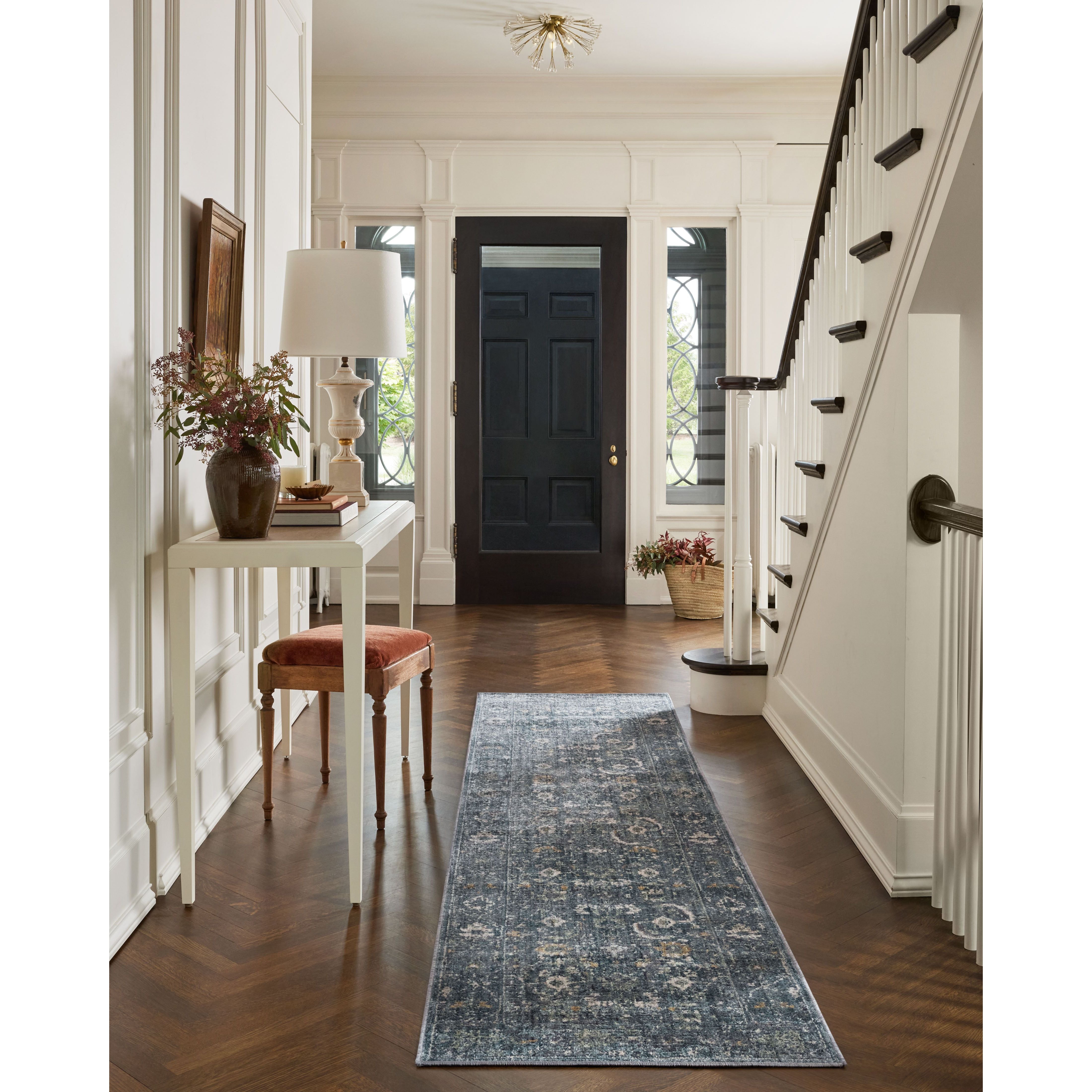 Featuring Jean Stoffer x Loloi Bradbury Ocean / Gold Rug by Loloi at Amethyst Home. The Bradbury Ocean / Gold Rug has small-scale motifs that, combined with the rug’s vibrant and varying colors, create eye-catching dimension in the room. Bradbury echoes the look of traditional rugs but comes alive in fresh, modern palettes that balance energetic bright tones with softer, distressed . Amethyst Home provides interior design, new construction, custom furniture, and area rugs in the Dallas metro area.