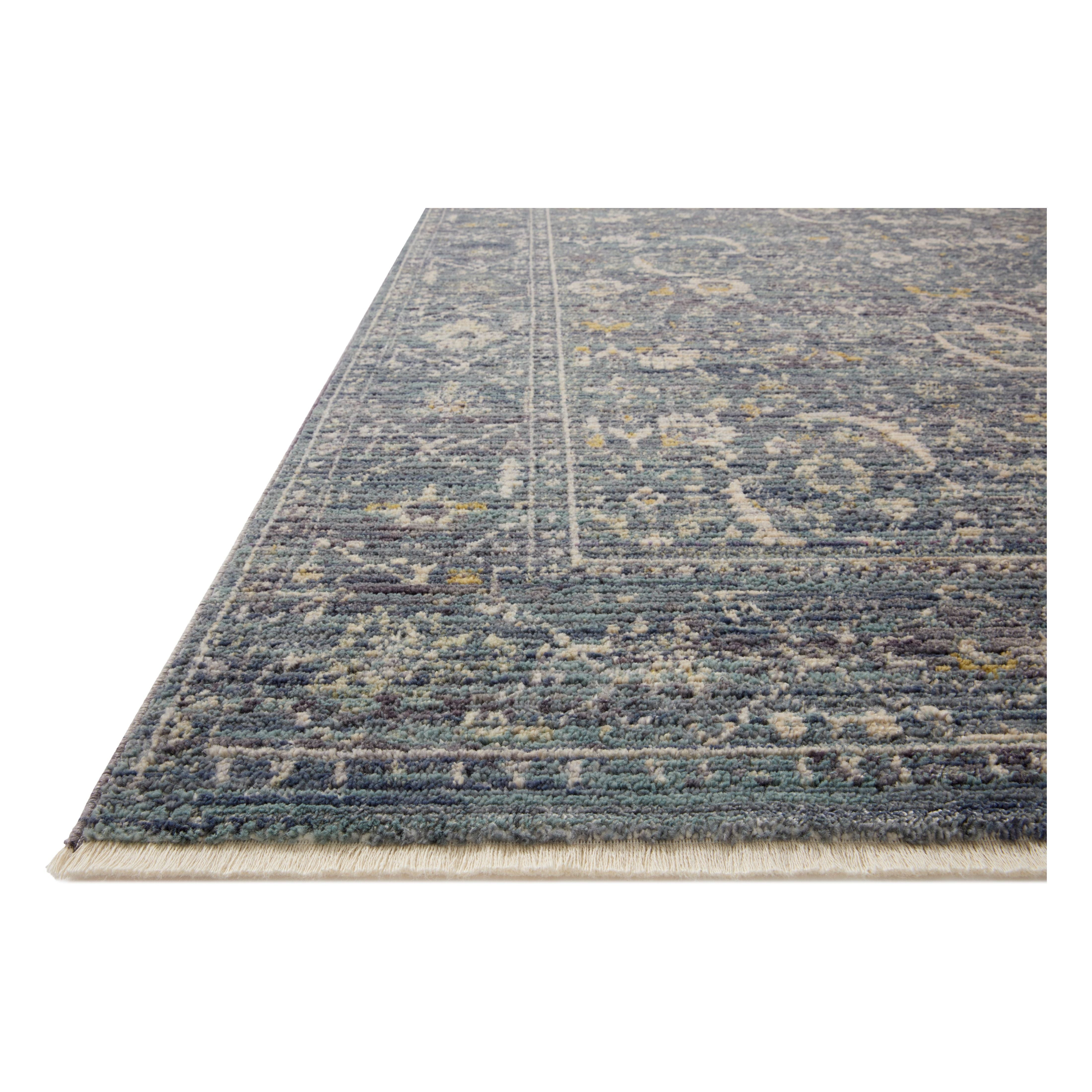 Featuring Jean Stoffer x Loloi Bradbury Ocean / Gold Rug by Loloi at Amethyst Home. The Bradbury Ocean / Gold Rug has small-scale motifs that, combined with the rug’s vibrant and varying colors, create eye-catching dimension in the room. Bradbury echoes the look of traditional rugs but comes alive in fresh, modern palettes that balance energetic bright tones with softer, dist. Amethyst Home provides interior design, new construction, custom furniture, and area rugs in the Winter Garden metro area.