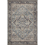 Featuring soft motifs in a carefully curated color palate of black, blue, yellow, and hints of orange, the Hathaway Navy / Multi area rug captures the essence of one-of-a-kind vintage or antique area rug. This rug is ideal for high traffic areas such as living rooms, dining rooms, kitchens, hallways, and entryways.