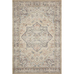 Featuring soft motifs in a carefully curated color palate of ivory, blue, green, and hints of purple, the Hathaway Multi / Ivory area rug captures the essence of one-of-a-kind vintage or antique area rug. This rug is ideal for high traffic areas such as living rooms, dining rooms, kitchens, hallways, and entryways.