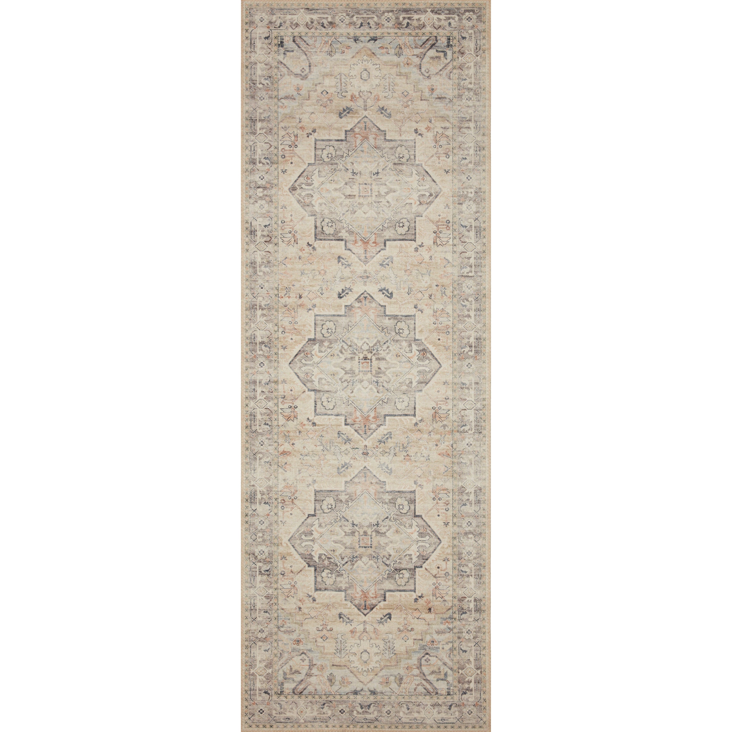 Loloi Hathaway Multi/Ivory HTH07 Area Rug Amethyst Home