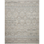 Both timeless and modern, the Idris Granite/Sand area rug from Loloi is hand-knotted in colors of granite, grey, and ivory. The tonal series features an elevated texture, accentuating the detailed pattern. The Idris Granite/Sand rug, also known as ID-01 Granite/Sand, is hand-knotted of 70% Viscose and 30% Wool.