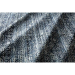 Both timeless and modern, the Idris Ink area rug from Loloi is meticulously hand-knotted in colors of navy, indigo, and grey. The tonal series features an elevated texture, accentuating the pattern in every piece. The Idris Ink Area Rug is hand-knotted with a blend of 70% Viscose and 30% Wool also known as ID-03 Ink.