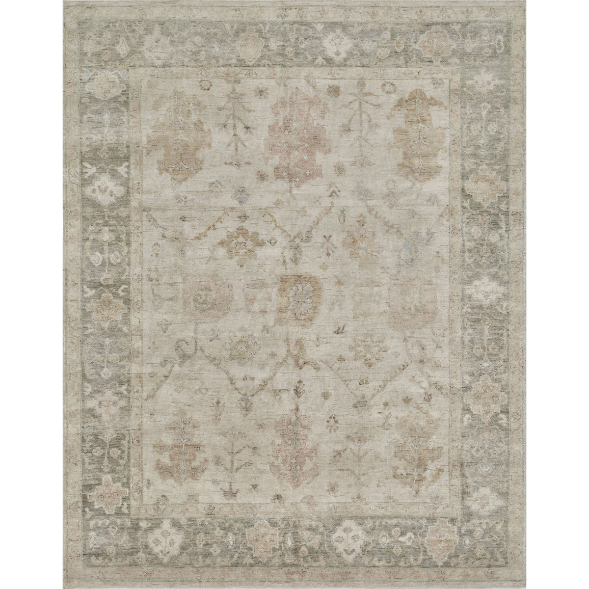 Vivienne Stone / Storm Hand-Knotted Rug