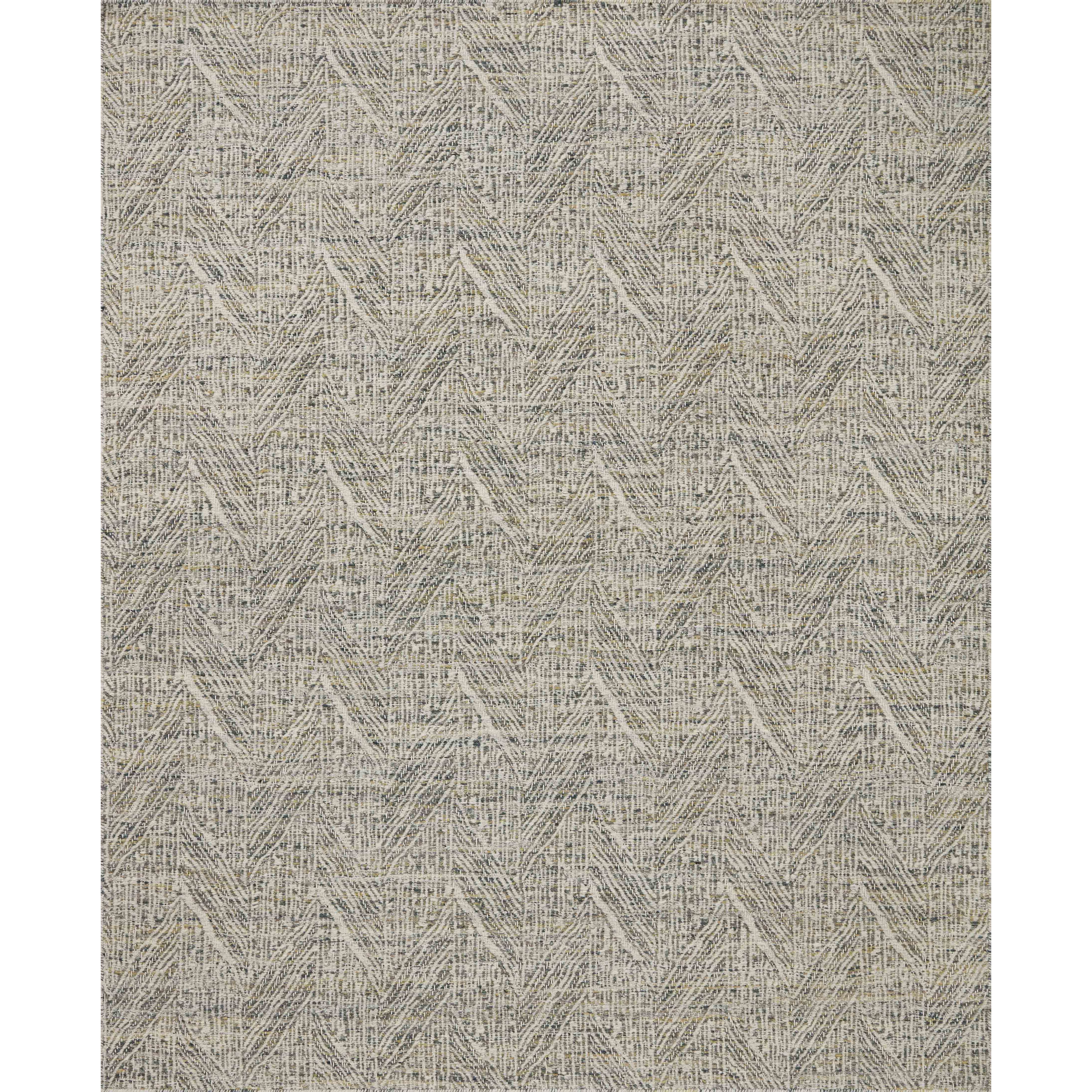 The Raven Moss / Ivory Rug is intricately handwoven with delicate, fine yarns that amplify the rug's layered and dimensional geometric design. While the rug itself is thick and sturdy, the colors and patterns have a casual lightness that can work in many spaces, from busy living rooms to serene bedrooms. Amethyst Home provides interior design, new construction, custom furniture, and area rugs in the Scottsdale metro area.
