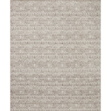 The Raven Dove / Ivory Rug is intricately handwoven with delicate, fine yarns that amplify the rug's layered and dimensional geometric design. While the rug itself is thick and sturdy, the colors and patterns have a casual lightness that can work in many spaces, from busy living rooms to serene bedrooms. Amethyst Home provides interior design, new construction, custom furniture, and area rugs in the Boston metro area.