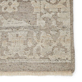 The Sonnette Ayres Area Rug by Jaipur Living, or SNN03, boasts a neutral palette of light taupe and gray that creates beautiful dimension among the brocade design. This hand-knotted wool rug features fringe trimmed details for a touch of global charm. A gorgeous choice for your bedroom or other medium traffic areas. 