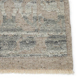 The Sonnette Pearson Area Rug combines an inviting, soft hand and stunning transitional style. The hand-knotted Sonnette area rug has gorgeous tonal grays and creams with a subtle design. The fringe trimmed detail adds a touch of global charm. A gorgeous choice for your bedroom, office, or other medium traffic areas.