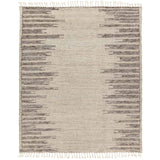 Featuring Alpine Patra Hand-Knotted Rug by Jaipur Living at Amethyst Home. Inspired by textiles from the Tullu region in Morocco, the Patra area rug showcases a linear design in neutral shades of cream, taupe, brown, and gray. This high-piled accent lends warmth and comfort to any space with durable wool hand-knotted onto a cotton foundation. Braided fring. Amethyst Home provides interior design, new home construction design consulting, vintage area rugs, and lighting in the Washington metro area.