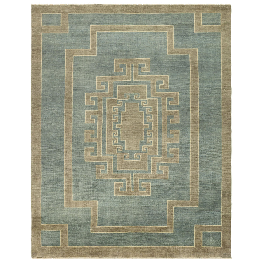 Cyprus Kyrenia Blue Hand-Knotted Rug