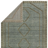 The hand-knotted Cyprus collection showcases a modern representation of vintage Kars designs with clean-lined geometric details and fresh colorways. The blue, gray and sage green Paphos design delights with a minimalistic medallion pattern and a similarly styled border. Low pile and naturally stain resistant fibers allow for easy care and cleanup. Amethyst Home provides interior design, new construction, custom furniture, and area rugs in the Calabasas metro area.