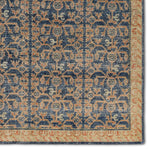The Eden collection pairs fresh, vibrant colors with provincial Persian motifs for the perfect blend of new and time-honored. This hand-knotted wool rug features a hand-sheared quality that lends the design a perfectly vintage and a lovingly worn look. The earthy tones of the Merriman rug provide an inviting and grounding accent to any heavily trafficked and well-lived rooms in the home. Amethyst Home provides interior design, new construction, custom furniture, and area rugs in the Charlotte metro area.