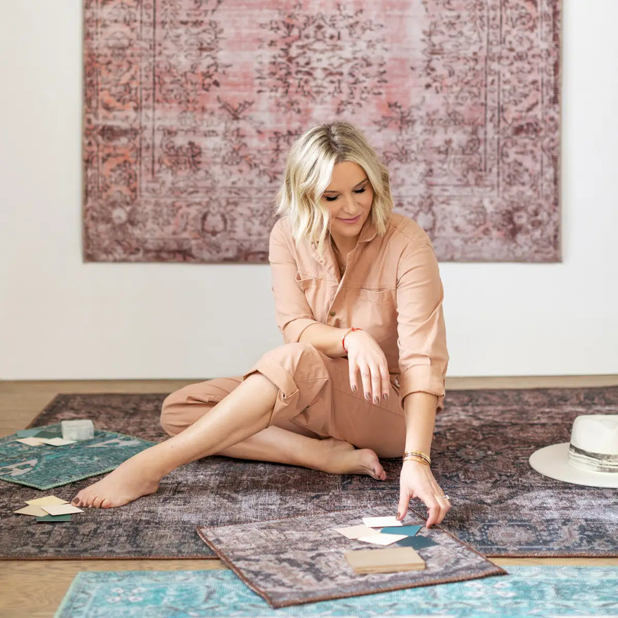 Inspired by well-traveled vintage designs, Kate Lester has joined with Jaipur Living to launch the Harman Berxley Rug. This impressive assortment of antique textile designs lends heirloom-quality looks and livable style to any space. Amethyst Home provides interior design services, furniture, rugs, and lighting in the Des Moines metro area.