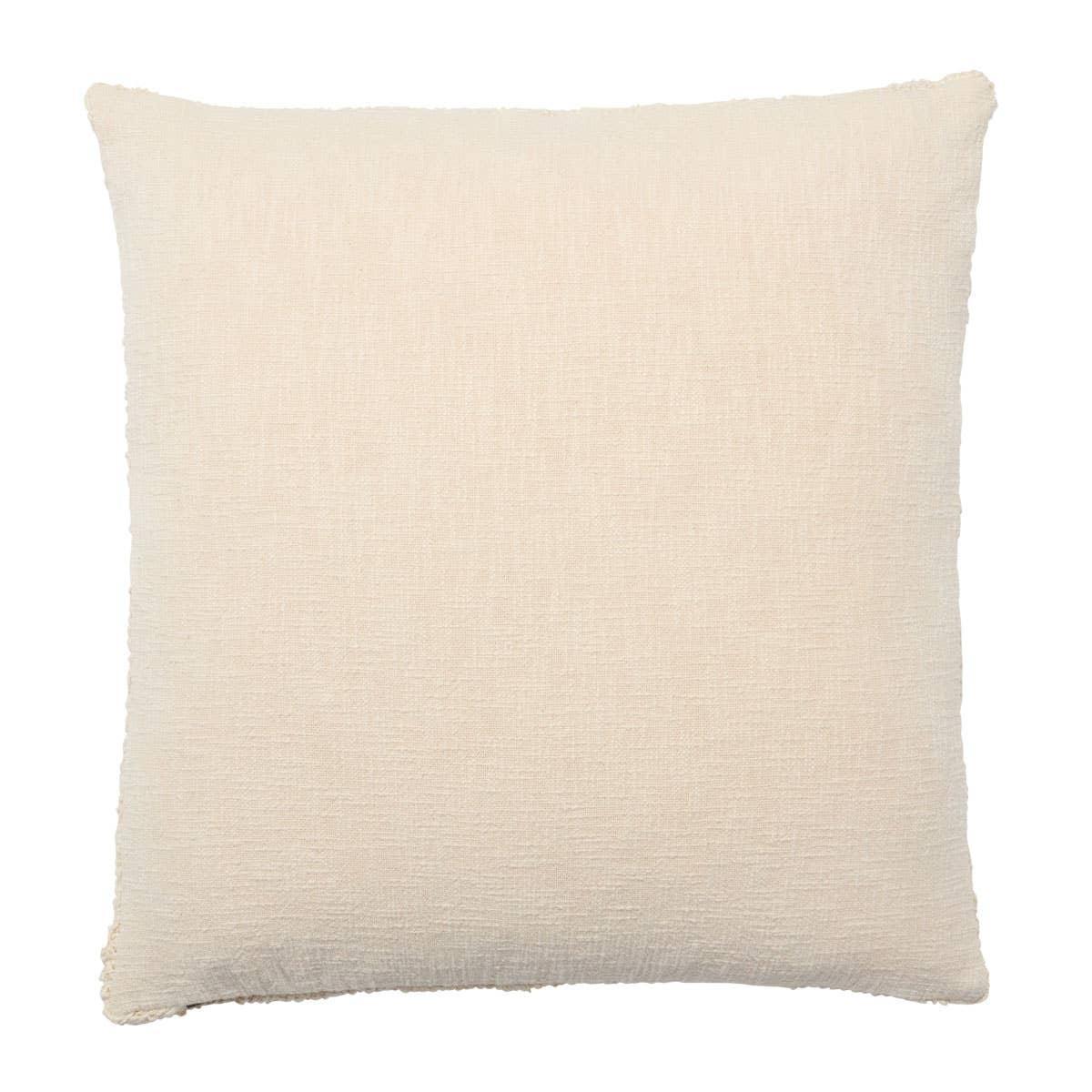 The handwoven Klara pillow Tordis delights with an intricately cross-woven linen design that exudes comfort and homeliness. The immaculate texture provides a rustic draw that thrills in any contemporary home. The Tordis design features a loose weave in a neutral cream hue.Indoor Pillow Amethyst Home provides interior design, new home construction design consulting, vintage area rugs, and lighting in the Houston metro area.