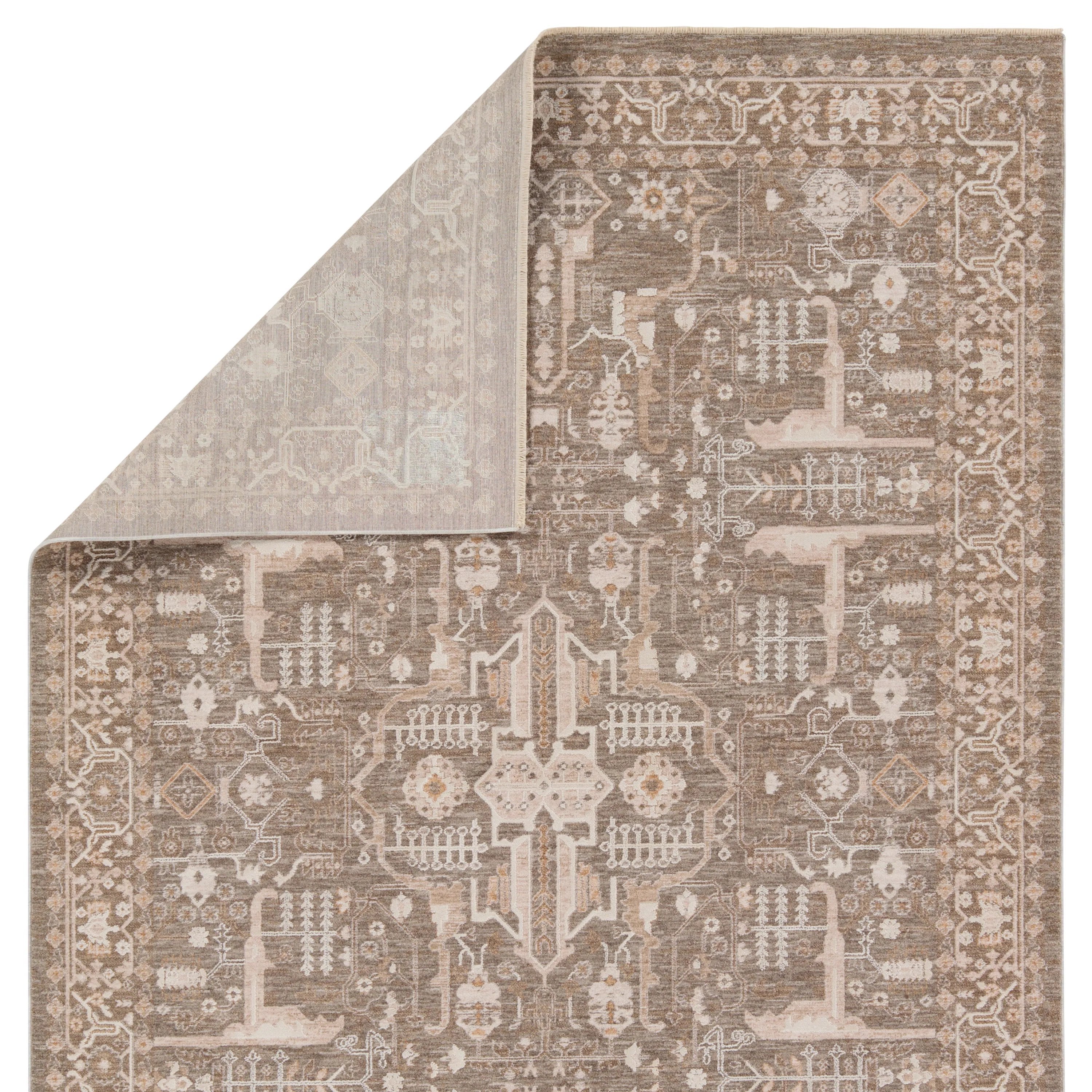 Featuring Lilit Lechmere Rug by Jaipur Living at Amethyst Home. With its neutral colorways and tree of life pattern inspiration, the Lilit collection is reminiscent of the traditional Persian designs found on distant travels, but with an easy-to-decorate and contemporary twist. The Lechmere design features a traditional tree of life pattern with geometric an. Amethyst Home provides interior design, new home construction design consulting, vintage area rugs, and lighting in the Monterey metro area.