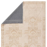 Distressed, vintage designs offer an elevated tone for the Lumal Collection. The Barine rug features Southwestern-inspired medallions and a thin geometric border in tones of tan and cream. This machine washable rug is stain resistant and easy to clean, perfect for homes with children and pets. Amethyst Home provides interior design, new home construction design consulting, vintage area rugs, and lighting in the Charlotte metro area.
