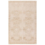 Distressed, vintage designs offer an elevated tone for the Lumal Collection. The Barine rug features Southwestern-inspired medallions and a thin geometric border in tones of tan and cream. This machine washable rug is stain resistant and easy to clean, perfect for homes with children and pets. Amethyst Home provides interior design, new home construction design consulting, vintage area rugs, and lighting in the San Diego metro area.