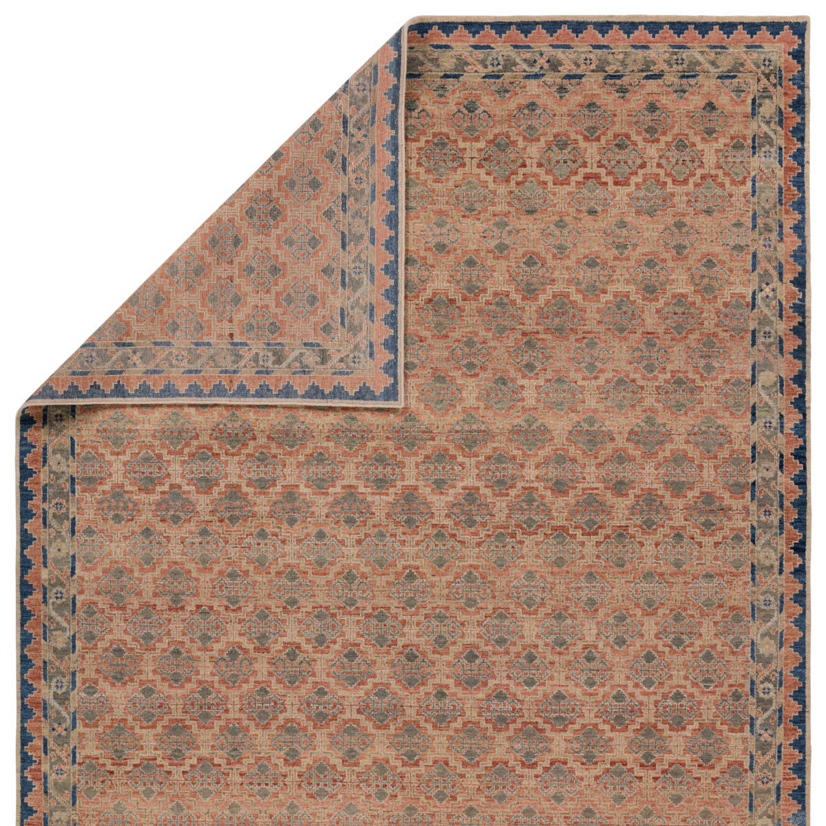 Featuring Mihret Palasan Hand-Knotted Rug by Jaipur Living at Amethyst Home. The handknotted Mihret Palasan gathers inspiration from traditional patterns that offer elegance and a refined, modern colorway. Expertly handcrafted in India with 64 knots per square inch for unparalleled quality, the Palasan design features traditional tile and geometric details an. Amethyst Home provides interior design, new home construction design consulting, vintage area rugs, and lighting in the Seattle metro area.