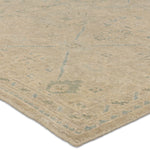 The Onessa collection marries traditional motifs with soft, subdued colorways for the perfect blend of fresh and time-honored style. These hand-knotted wool rugs feature a hand-sheared quality that lends the design a coveted vintage impression. The Joan rug features a distressed, floral Oushak pattern in hues of tan, blue, taupe, cream, and gray. Amethyst Home provides interior design, new construction, custom furniture, and area rugs in the Nashville metro area.