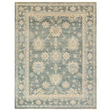 The Orenda Kerensa features heirloom-quality designs of muted and uniquely updated Old World patterns. The Kerensa area rug boasts a beautifully washed medallion motif with an antique Oushak-inspired vibe. The cream tone is accented with cool blues, greens, and warm beige hues for added depth and intrigue. Amethyst Home provides interior design, new home construction design consulting, vintage area rugs, and lighting in the Winter Garden metro area.