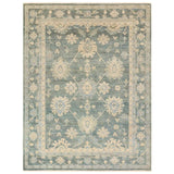 Featuring Orenda Kerensa Hand-Knotted Rug by Jaipur Living at Amethyst Home. The Orenda Kerensa features heirloom-quality designs of muted and uniquely updated Old World patterns. The Kerensa area rug boasts a beautifully washed medallion motif with an antique Oushak-inspired vibe. The cream tone is accented with cool blues, greens, and warm beige hues . Amethyst Home provides interior design, new home construction design consulting, vintage area rugs, and lighting in the Winter Garden metro area.