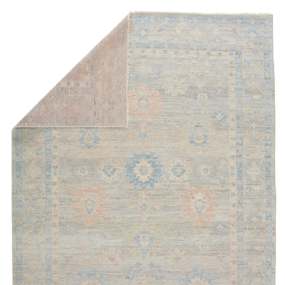 The Orenda Kerensa Rug features heirloom-quality designs of muted and uniquely updated Old World patterns. The Kerensa area rug boasts a beautifully washed medallion motif with ornate and fine-lined details. Amethyst Home provides interior design services, furniture, rugs, and lighting in the Des Moines metro area.