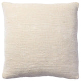 Traditionally, the warp yarn is the framework over which the weft yarn is woven to create a pattern, but in the Mirth pillow they are given an equal emphasis. Inspired by the foundation of handcrafted rugs, this throw pillow provides subtle texture in warm cream tones. The viscose and cotton blend lends softness and comfort to any indoor space. Amethyst Home provides interior design, new home construction design consulting, vintage area rugs, and lighting in the Boston metro area.