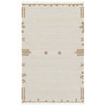 The Revelry collection marries global modernity with durable, performance fibers. The light and airy Noble area rug boasts a captivating, tribal stripe design in a stunning ivory, brown, cream, gray, and black colorway. Amethyst Home provides interior design, new home construction design consulting, vintage area rugs, and lighting in the Winter Garden metro area.