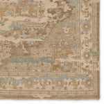 The Rhapsody collection features heirloom-quality designs of stunningly abrashed Old World patterns. The Cadenza area rug boasts a beautifully distressed medallion motif with a decorative border. The khaki tones are accented with slate, beige, cream, and taupe hues for added depth and intrigue. This durable wool handknot anchors living spaces with a fresh take on vintage style. Amethyst Home provides interior design, new construction, custom furniture, and area rugs in the Austin metro area.