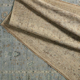 The Rhapsody collection features heirloom-quality designs of stunningly abrashed Old World patterns. The Tilda area rug boasts a beautifully washed floral motif with a decorative border. The green tones are accented with tan and gray hues for added depth and intrigue. This durable wool handknot anchors living spaces with a fresh take on vintage style. Amethyst Home provides interior design, new construction, custom furniture, and area rugs in the Houston metro area.