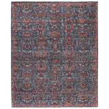 The Rhapsody Venetia features heirloom-quality designs of stunningly abrashed Old World patterns. The Venetia area rug showcases a subtly distressed floral medallion motif in rich, vibrant hues of red, blue, blush, and ivory. This durable wool handknot anchors living spaces with a fresh take on vintage style.Hand Knotted Amethyst Home provides interior design, new home construction design consulting, vintage area rugs, and lighting in the Nashville metro area.