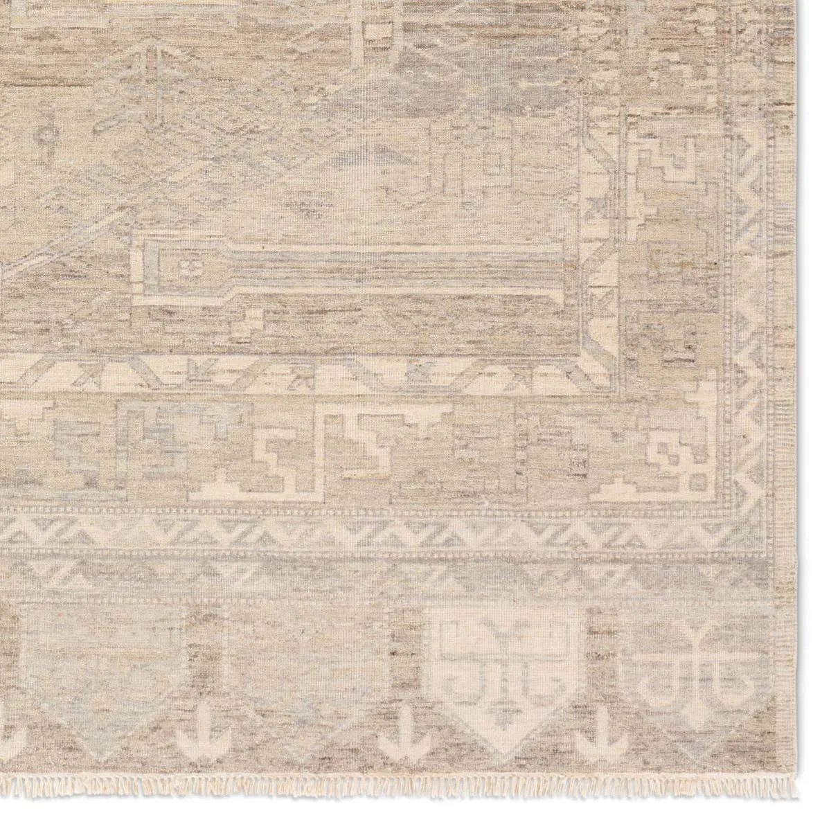 Whimsical colorways combine with the opulent detail of a traditional-inspired Kars pattern-- the Someplace in Time Keon represents nostalgia and progression, heritage and the contemporary. The Keon rug's cool gray, and ivory details ground spaces with luxe appeal and an exceptional hand-knotted quality. Amethyst Home provides interior design, new home construction design consulting, vintage area rugs, and lighting in the Seattle metro area.
